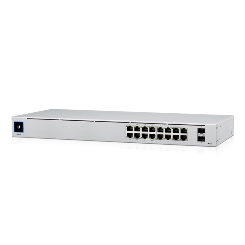 Ubiquiti USW-16-POE Switch Gestionado 16 Puertos Gigabit + 2 Puertos SFP