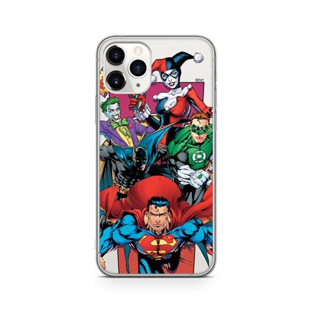 ERT GROUP Coque de téléphone Portable pour Apple Iphone 11 Pro Original et sous Licence Officielle DC Motif Justice League 004 P