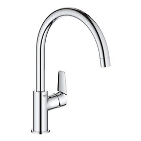 Grohe 31369001 Start Edge OHM Sink C-spout Robinetterie, Chrom