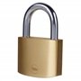 Yale Y110B/50/126/1 - Cadenas laiton 50 mm, anse acier cémenté, 3 clés - Pour Casier Scolaire Ecole, Vestiaire de Sport, Boîte à