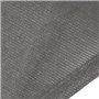 IDMarket - Voile d'ombrage rectangulaire 4x6 M Gris
