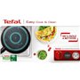 Tefal EASY COOK AND CLEAN Poêle à crêpe 34 cm + répartiteur Galettière antiadhésive Compatible Tous Feux Sauf Induction B5549712