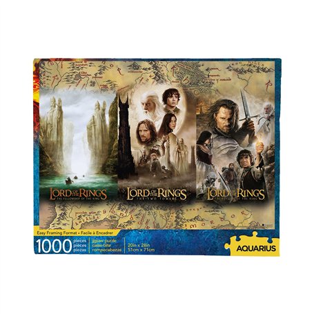 The Lord of The Rings- Puzzle, 65369, Multicolore