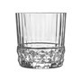Bormioli Rocco 6X Clear 370ml America '20s Verres de Whisky' 20s - Vintage Art Deco Scoch Whisky Tumblers