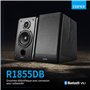Edifier R1855DB 2-Voies Noir avec Fil &sans Fil 70 W