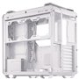 ASUS TUF Gaming GT502 Horizon Blanc ATX - Moyenne Tour (Design panoramique, Double Chambre, Zones de Refroidissement CPU et GPU