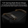 ASUS TUF Gaming GT502 Horizon Blanc ATX - Moyenne Tour (Design panoramique, Double Chambre, Zones de Refroidissement CPU et GPU