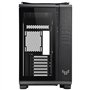 ASUS TUF Gaming GT502 Horizon TG ARGB Black, châssis Double Chambre avec Design panoramique et Panneau en Verre, 4 Ventilateurs