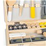 Small Foot 11808 Boîte à Outils Miniwob en Bois, avec de Nombreux Outils et Un Jeu de vis, pour Les Enfants à partir de 3 Ans