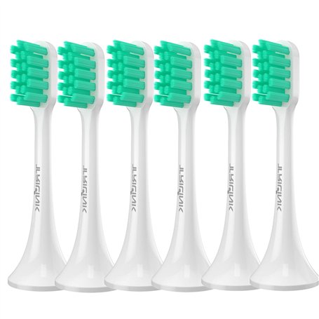 Tete de Brosse a Dent Electrique Compatibles avec Xiaomi Mijia - Lot de 6 Tête de Brosse à Dents Rechange compatibles avec Mi Ho