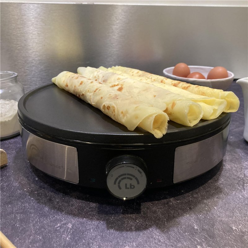 Image secondaire de LITTLE BALANCE 8383 Maxi-Crêpes Trio i-200 - Crêpière électrique 3 en 1 : Crêpes, Galettes, Plancha - Thermostat réglable - 1200