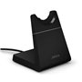 Jabra 14207-63 Evolve2 65 Desk Stand – USB-C Headset Charging Stand – Black