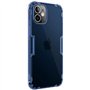 Nillkin - Coque de Telephone pour iPhone 12 Mini – Coque en TPU naturel – Coque arrière – Bleu foncé