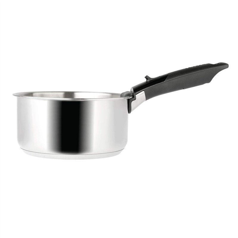 Image secondaire de Sitram 713511 SITRAM-713511-Lot 3 casseroles 16+18+20cm Sitramovible Arpège en INOX, poignée Amovible-Tous Feux Dont Induction, 