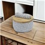 Joseph Joseph Dash Pilon et Mortier Cusine en Pierre, Granit naturel avec couvercle en bambou, outil de broyage pour moudre les