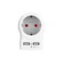 SKROSS | 1.500282 | Europe to Europe USB pour Maison | Chargeur USB Euro (AC) | Prises USB du Concentrateur de Charge (1 x USB T
