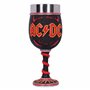 Nemesis Now AC/DC Verre à vin Haute Tension Rock and Roll avec Cornes d'éclairage Noir