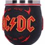 Nemesis Now AC/DC Verre à vin Haute Tension Rock and Roll avec Cornes d'éclairage Noir
