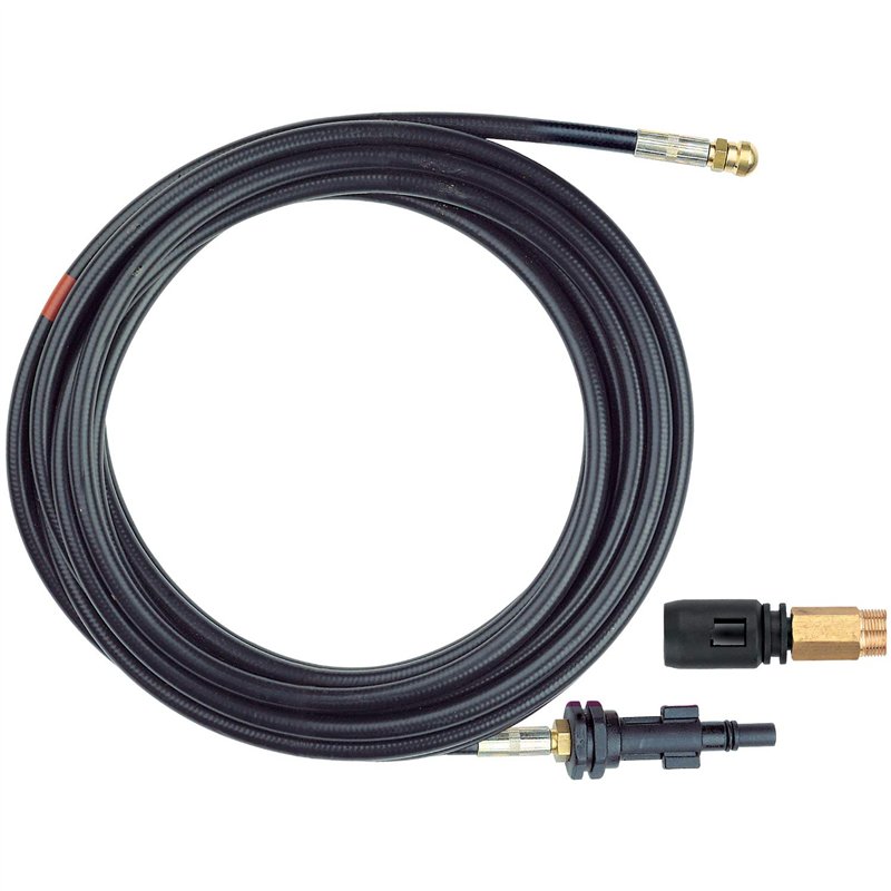 Stanley Déboucheur de Canalisations pour Nettoyeur Haute Pression (16 m) Noir