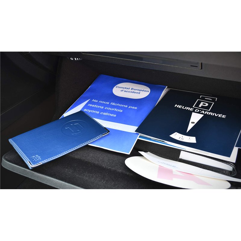 Image secondaire de Color Pop 550044 Kit Complet Jeune conducteur : Porte papiers de Voiture, Constat, Vignette Assurance, Disque de stationnement, 