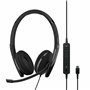 EPOS I SENNHEISER Adapt 160T ANC USB-C - Adapt 100 Series - Casque - sur-Oreille - Filaire - Annulation Active du Bruit - USB-C 