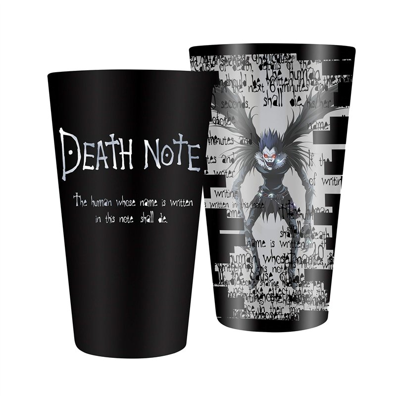 ABYSTYLE - DEATH NOTE - Verre XXL - 400 ml - Ryuk - Mate