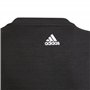 adidas Logo Sweat Maillot de survêtement, Noir/Blanc, 14 años Mixte bébé