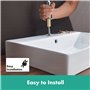 hansgrohe Vernis Blend - Mitigeur de lavabo eau froide sans tirette ni vidage, Robinet de salle de bain avec hauteur sous bec 59
