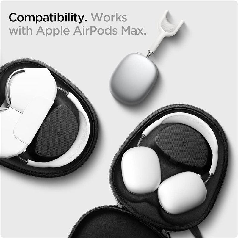 Image secondaire de Spigen Klasden Conçu pour la Airpods Max Carrying Case Pouch Bag - Gris Anthracite