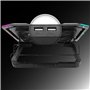 EMPIRE GAMING - Guardian S-C100 Refroidisseur PC Ordinateur Portable RGB Gamer - 6 Ventilateurs - Contrôleur LCD - 5 Hauteurs Ré