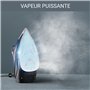 Rowenta Focus Excel Fer à repasser vapeur, Puissance 2700 W, Débit de vapeur de 45 g/min, Fonction pressing de 180 g/min DW5325D