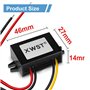 XWST Convertisseur de Descente DC DC 12V 24V à 5V Régulateur de Tension 1A 5W Convertisseur de Descente D'onduleur de Puissance 