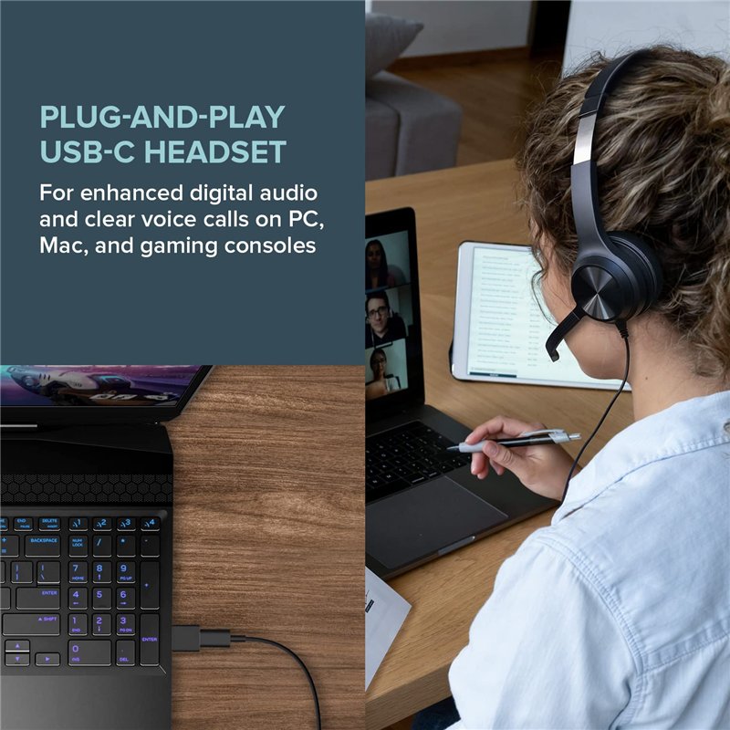 Image secondaire de Crea Headset Chat USB 51EF0980AA000