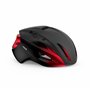 MET Casque Manta MIPS Sport, Noir/Rouge (Multicolore), S