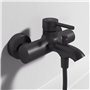 Ideal Standard Ceraline Mitigeur Baignoire et Douche Mural Noir Mat Economie d’eau BC199XG
