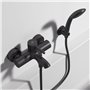 Ideal Standard Ceraline Mitigeur Baignoire et Douche Mural Noir Mat Economie d’eau BC199XG
