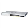 Cisco Commutateur Intelligent Business CBS220-24P-4X | 24 Ports GE | PoE | Ports SFP+ 4 x 10G | Garantie matérielle limitée de 3