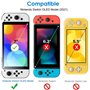 PHONILLICO Verre Trempé pour Nintendo Switch OLED [Pack de 2] Film Protection Resistant Vitre Protecteur Anti Rayure