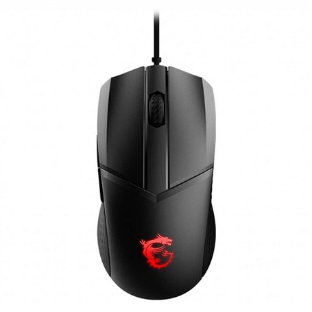 MSI CLUTCH GM41 LIGHTWEIGHT V2 Souris Gaming - Capteur Optique 16000 DPI, Symétrique, Switches OMRON 60M+ Clics, 6 Boutons, Câbl