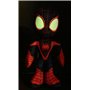 Disney - Spiderman Miles Morales 25 cm, Personnage de la série Marvel Spidey et Ses Amis surprenants, avec des Yeux Qui Brillent