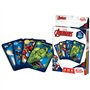 Marvel - Jeu de Famille Avengers - Jeu de cartes 4 en 1 : jeu de 7 Familles, Paires, Action et Batailles