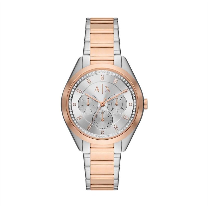 Armani Exchange - Montre Multifonction pour Femme, Acier Inoxydable Recyclé à 50 % Au Moins, AX5655