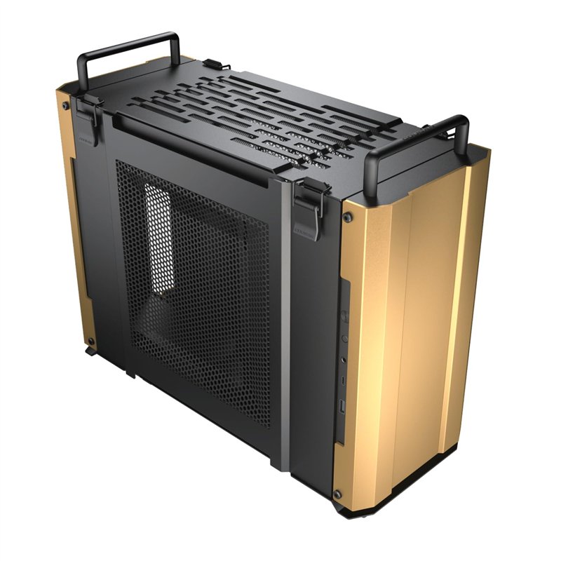 COUGAR GAMING | BOITIER PC GAMING | DUST 2 DESERT SAND - Boîtier Mini-ITX - Pro-cooling - Zones de ventilation indépendantes - C