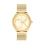 Calvin Klein Montre Analogique à Quartz pour Homme et Femme Collection Iconic Mesh - 35MM avec Bracelet Milanais en Acier Inoxyd