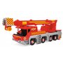 Simba 109252517 - Sam Le Pompier - Grue Jouet (50 cm) - Véhicule de Sauvetage 2 en 1 (Voiture et Grue) pour Enfants à partir de 