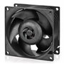 ARCTIC S8038-7K - Ventilateur Serveur, 80x80x38 mm, 500-7000 RPM, régulé par PWM, connecteur 4 Broches, 12 V DC - Noir