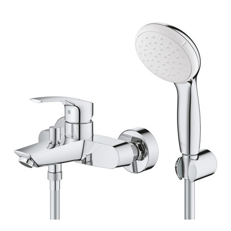 GROHE Mitigeur monocommande Eurosmart avec pommeau de douche Chromé