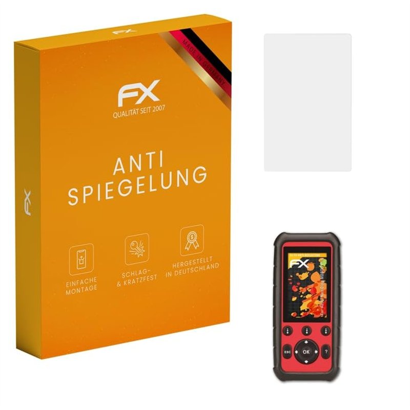 atFoliX Protecteur d'écran compatible avec Autel MaxiDiag MD808 Pro Film Protection d'écran, antiréfléchissant et absorbant les