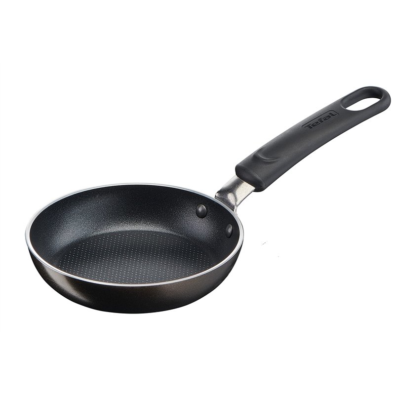 Tefal B57000 Simple Cook Mini poêle blini 12 cm | Revêtement antiadhésif | Nettoyage sans effort | Cuisson sûre | Poignée riveté