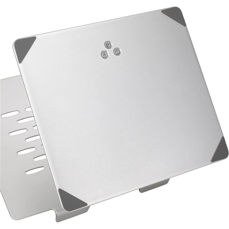 Image secondaire de Amazon Basics Support ergonomique réglable pour ordinateur portable jusqu'à 17,3 pouces avec grille d'aération et réglage en con